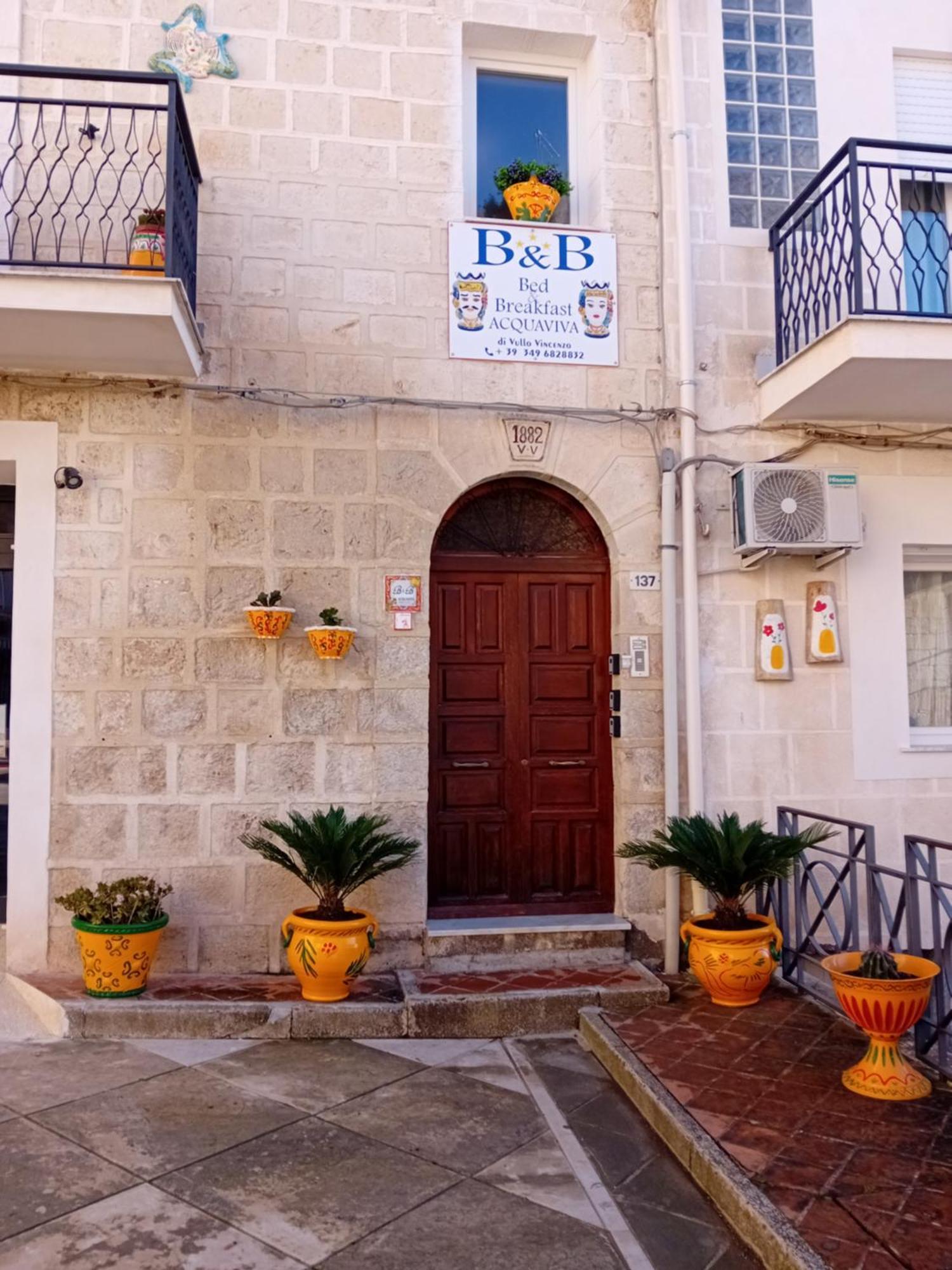 Bed & Breakfast Acquaviva Di Vullo Vincenzo Acquaviva Platani Extérieur photo